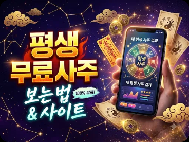 무료 평생운세 사이트와 운세 확인 방법
